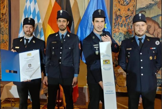 Staatsempfang 150 Jahre Feuerwehr