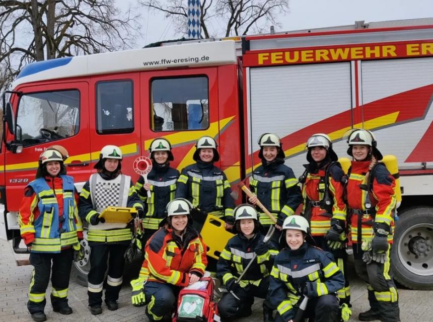 Starke Frauen in der Feuerwehr