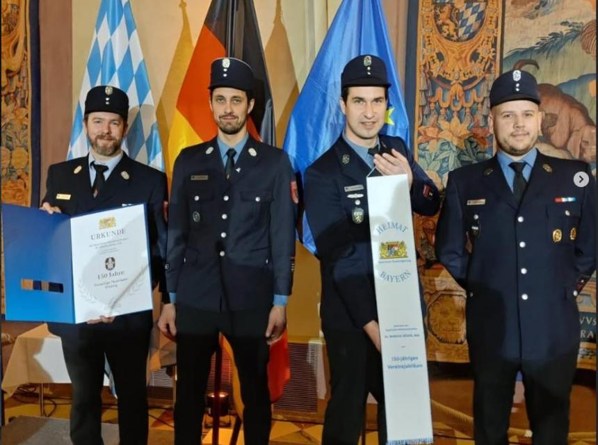 Staatsempfang 150 Jahre Feuerwehr